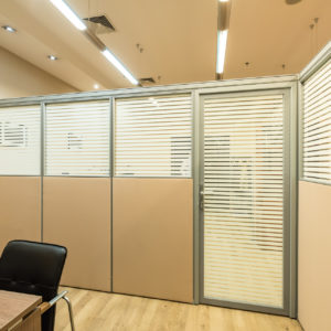 Противопожарная дверь для переговорных комнат / серия FRM33393