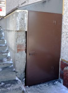 Противопожарная дверь для подвала / серия FRM33364