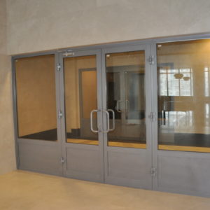 Противопожарный витраж для торговых центров / серия FRM7350